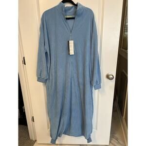 Plow & Hearth Polartec Classic Micro Adult Warm one piece 2006 NWT Pockets Sz M